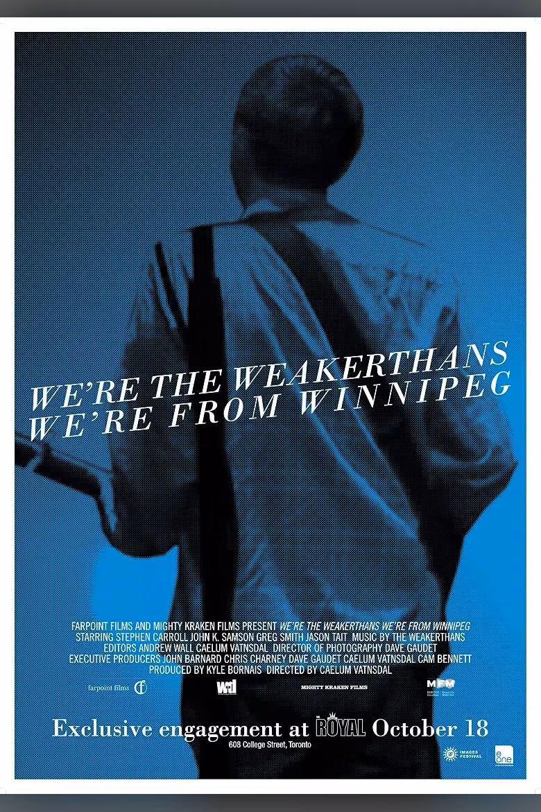 We're the Weakerthans, We're from Winnipeg
