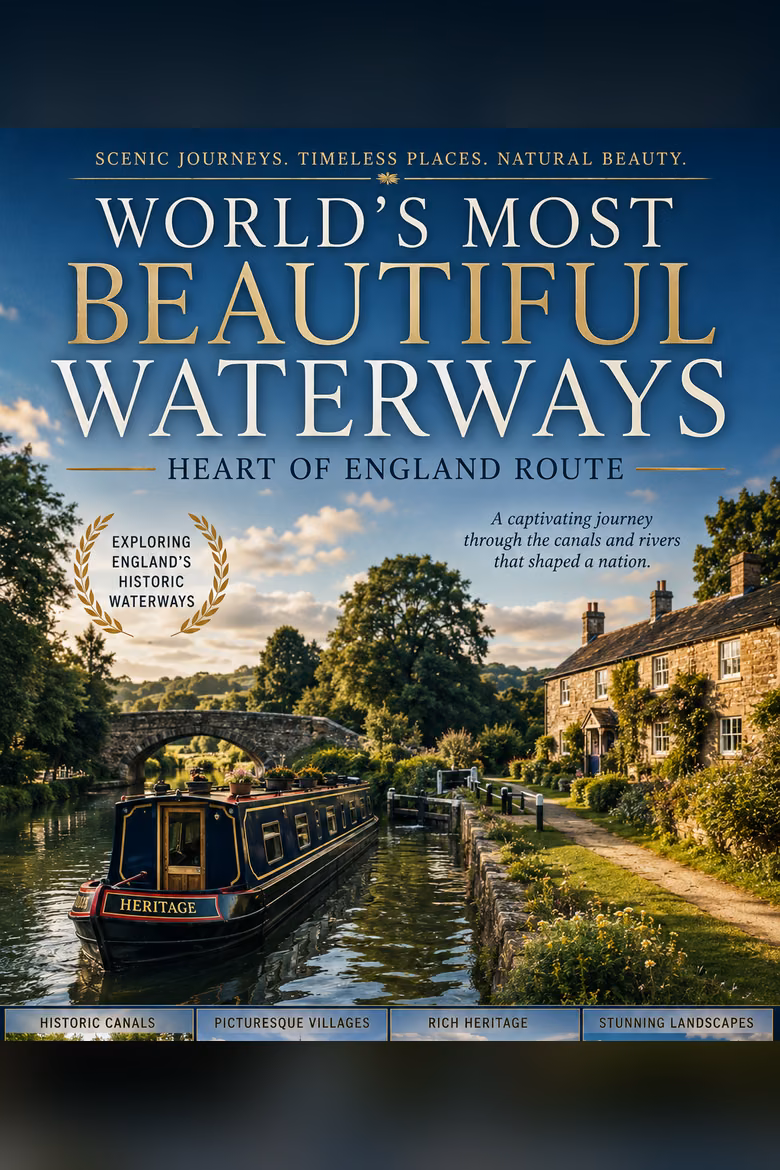 World's Most Beautiful Waterways: the Heart of England Route